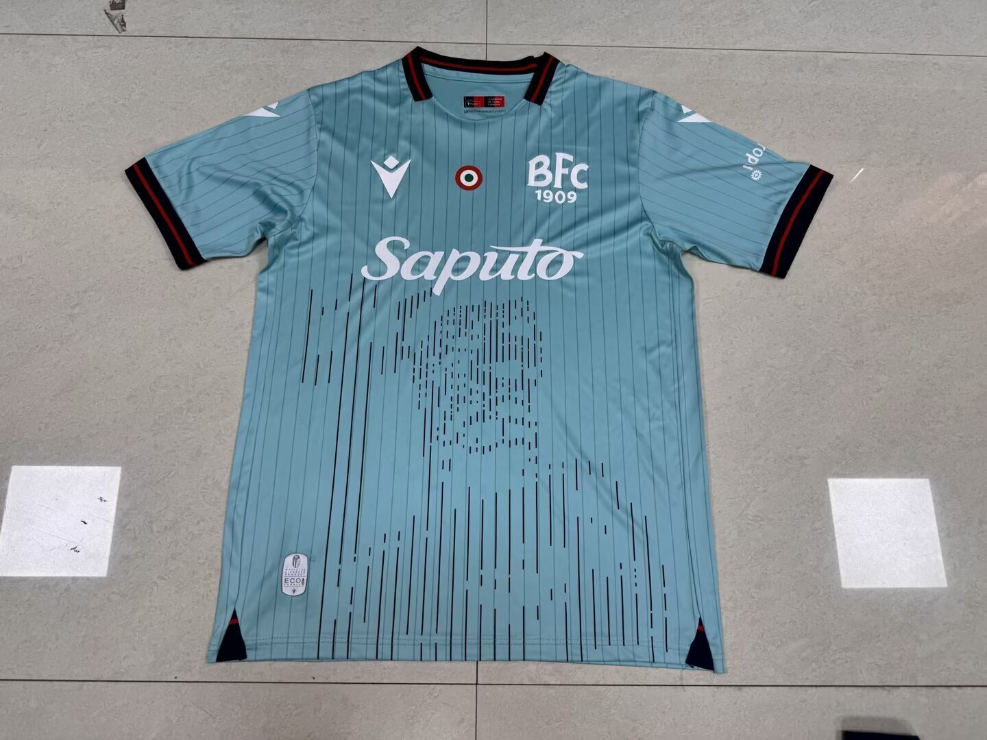 AAA Quality Bologna 25/26 Third Lake Blue Soccer Jersey